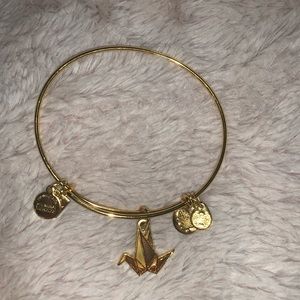Alex and Ani Paper Crane Bracelet